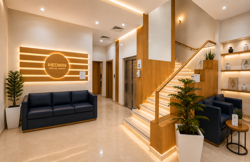 Medwin Medical Center waiting area