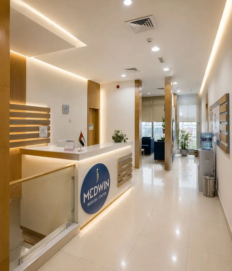 Medwin Medical Center reception area